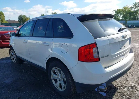 2013 Ford Edge Sel из США, поврежденный, VIN 2FMDK4JC3DBB49689